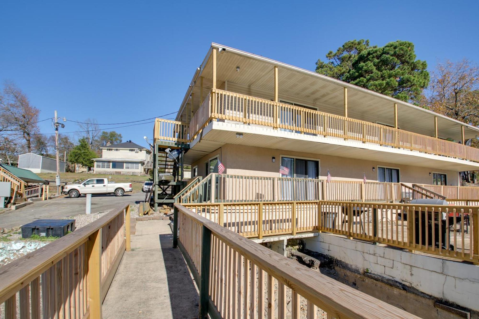Hot Springs Condo With Lake Access And Boat Dock! Extérieur photo