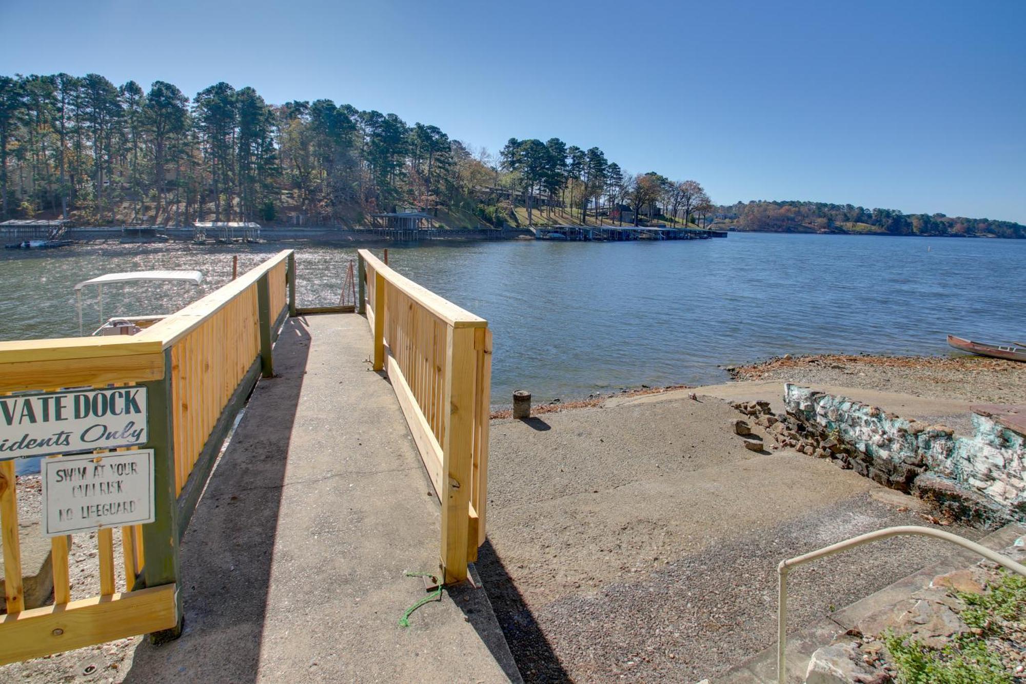 Hot Springs Condo With Lake Access And Boat Dock! Extérieur photo